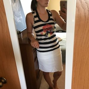 Anthro - striped top